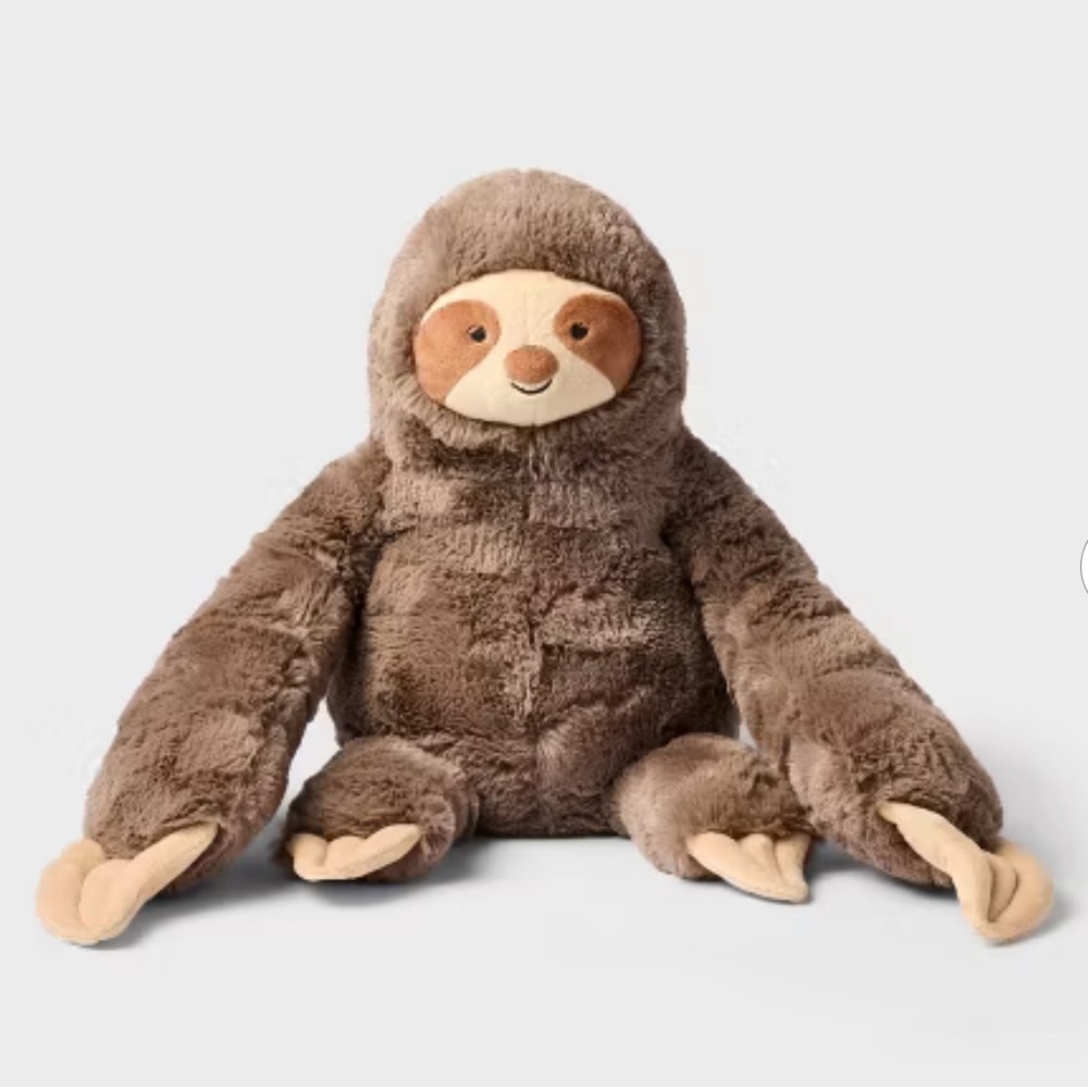 11" Sloth Stuffed Animal - Gigglescape Zoo Animal